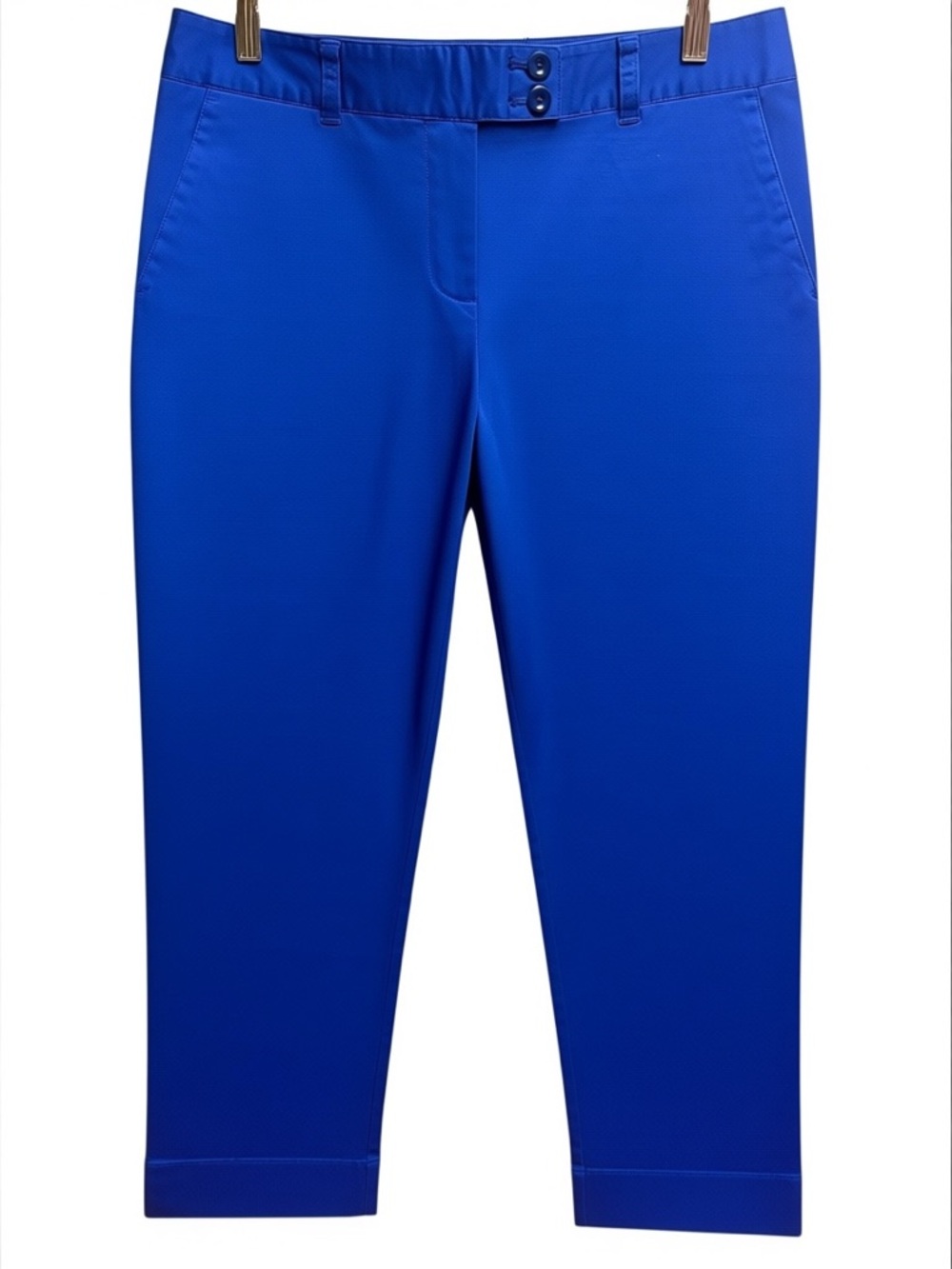 Vineyard Vines Cobalt Blue Cropped Capri Pants